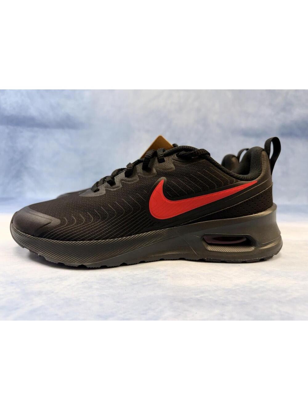 Nike Air Max Nuaxis Sneakers Shoes Black/Red/ FD4329-010 Size 10.5 Men 12 Women - Picture 6 of 16